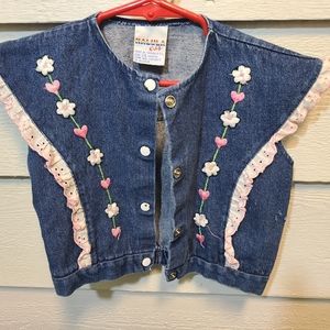 Kalula Denim Baby Vest